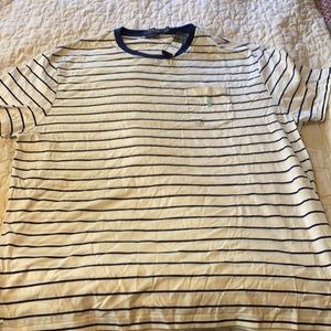 Polo by Ralph Lauren Tshirt White & Blue Striped
